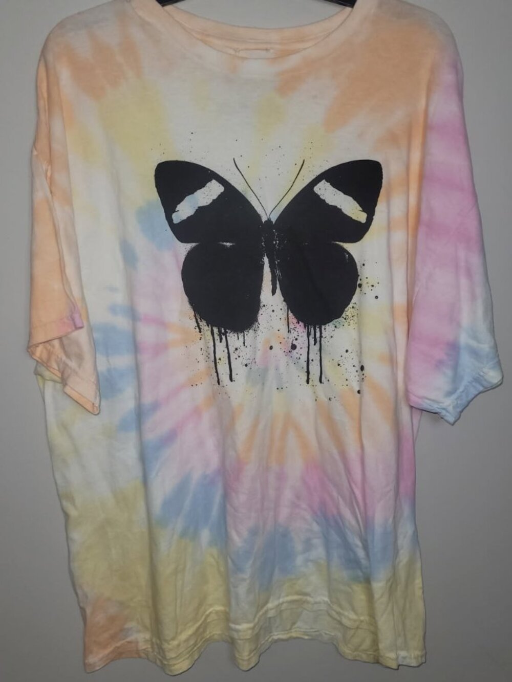 2XL Ed Sheeran Mathematics Tour Tie-Dye T-Shirt